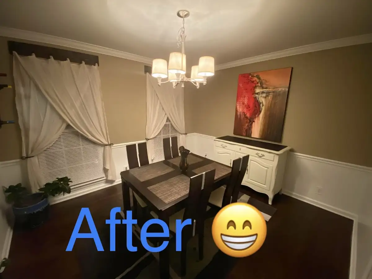 Professional dining room restoration after water damage in Meadville